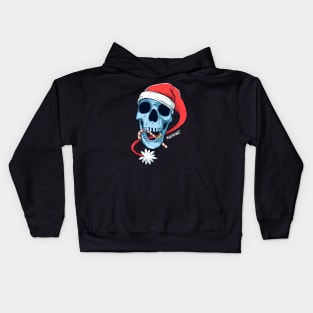 Merry Christmas Skull Kids Hoodie